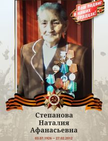 Степанова Наталия Афанасьевна