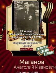 Маганов Анатолий Иванович