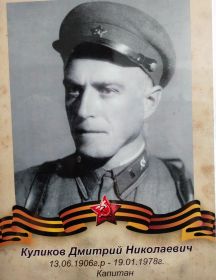 Куликов Дмитрий Николаевич