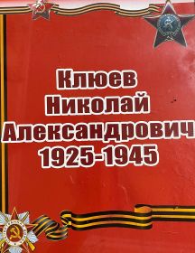Клюев Николай Александрович