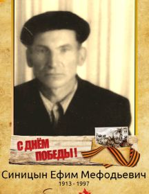 Синицын Ефим Мефодьевич