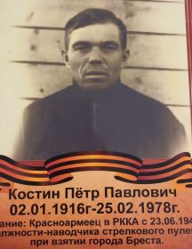 Костин Петр Павлович