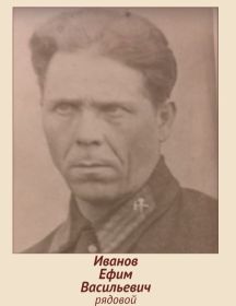 Иванов Ефим Васильевич