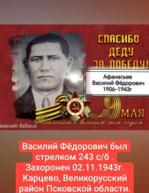 Афанасьев Василий Фёдорович