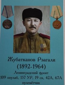 Жубатканов Рзагали 