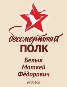Белых Матвей Фёдорович