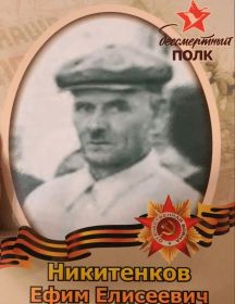 Никитенков Ефим Елиссевич