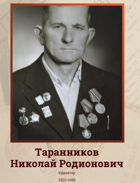 Таранников Николай Родионович