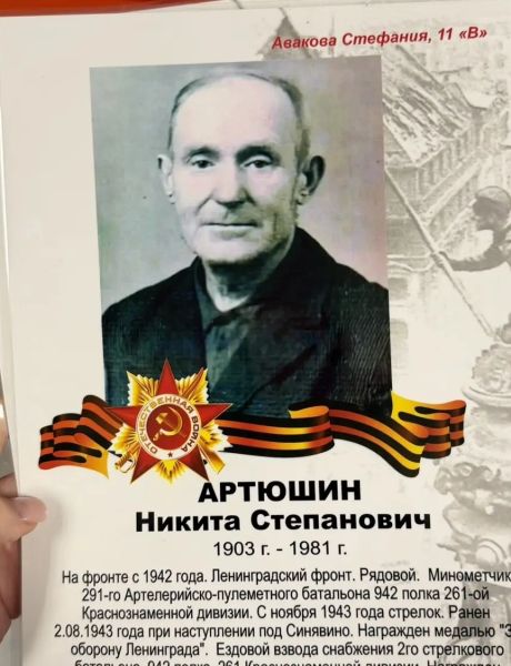 Артюшин Никита Степанович