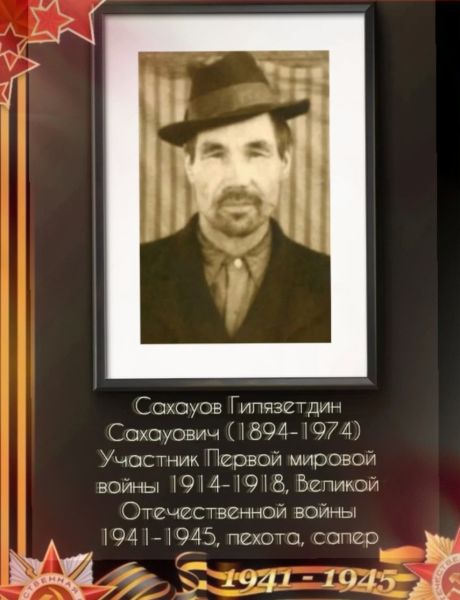 Сахауов Гилязетдин Сахауович