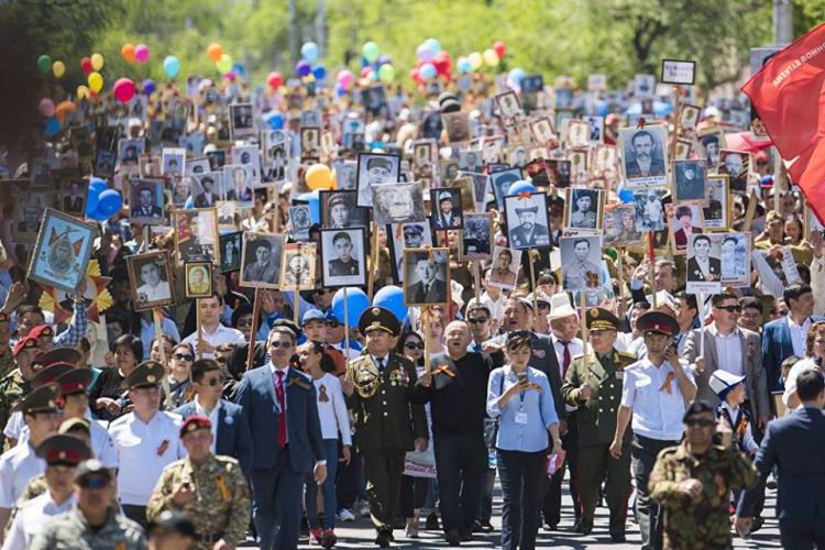 Кыргызстан! У «Бессмертного полка» в Кыргызстане появилась своя песня!