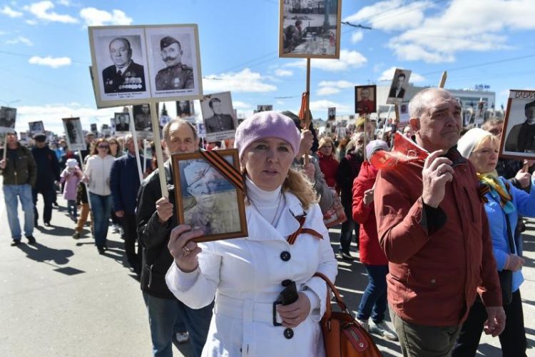 Парад в Воткинске 2018