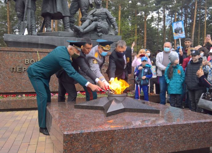 Огонь Памяти в Ангарске