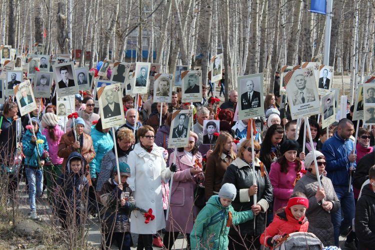 В истории города 9 Мая 2013 года стрежевчанами была написана очень человеческая история...