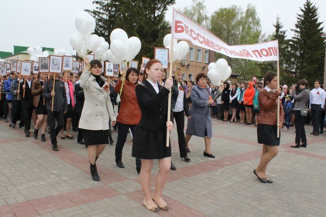 "Бессмертный полк" в Аксубаевском районе Республики Татарстан!