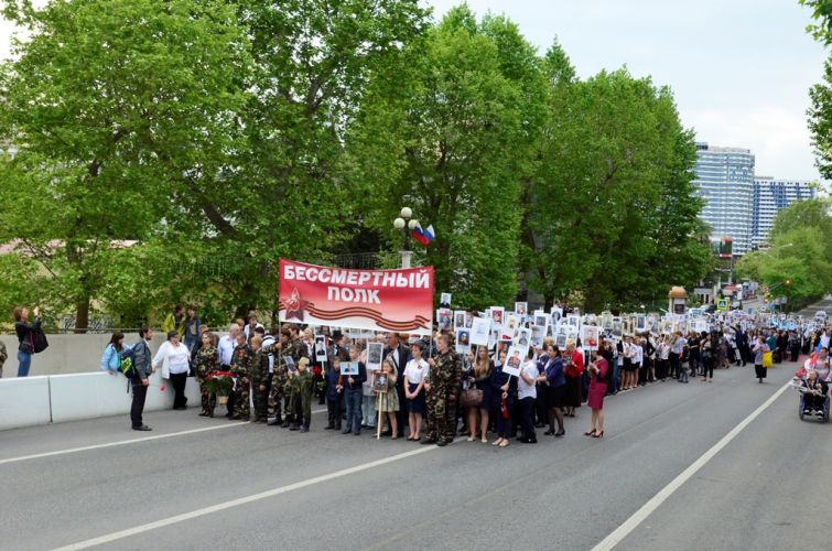 Место и время сбора Полка 9 мая 2015 года в Сочи