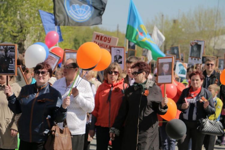 Марш Бессмертного полка в Талице