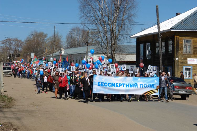 Торжественное шествие Бессмертного полка 9 мая пройдет в городе Луза и поселке Лальск.