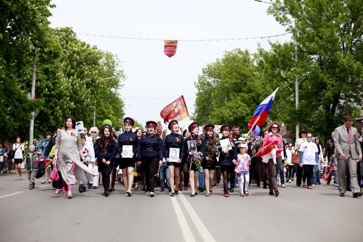 В Новочеркасске 9 мая в акции «Бессмертный полк» планируют принять участие порядка 5 тысяч горожан!