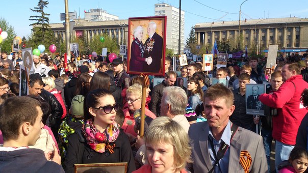 В Красноярске с портретами ветеранов не пустят на Парад Победы