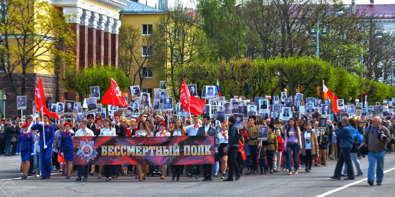 "Бессмертный полк" вновь пройдет по Смоленской области в 2016 году