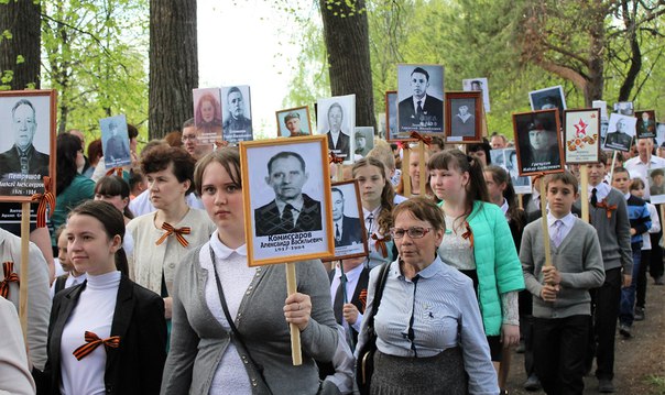 Утвержден маршрут движения Бессмертного Полка 9 мая 2016 года