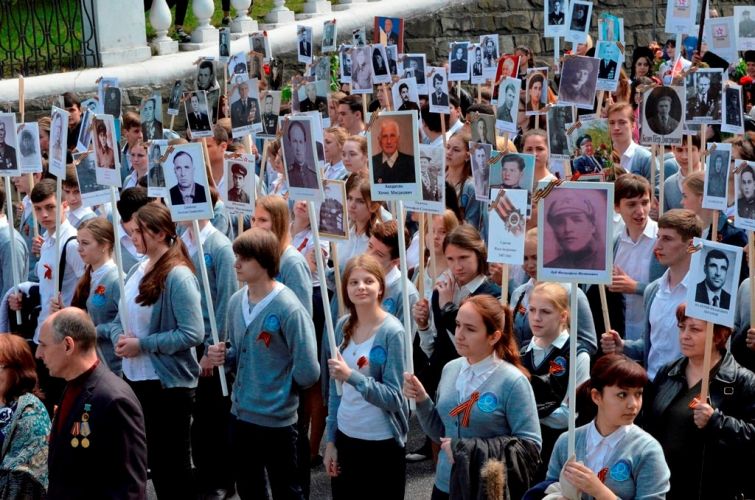 Время и место сбора «Бессмертного полка» в Сочи по районам