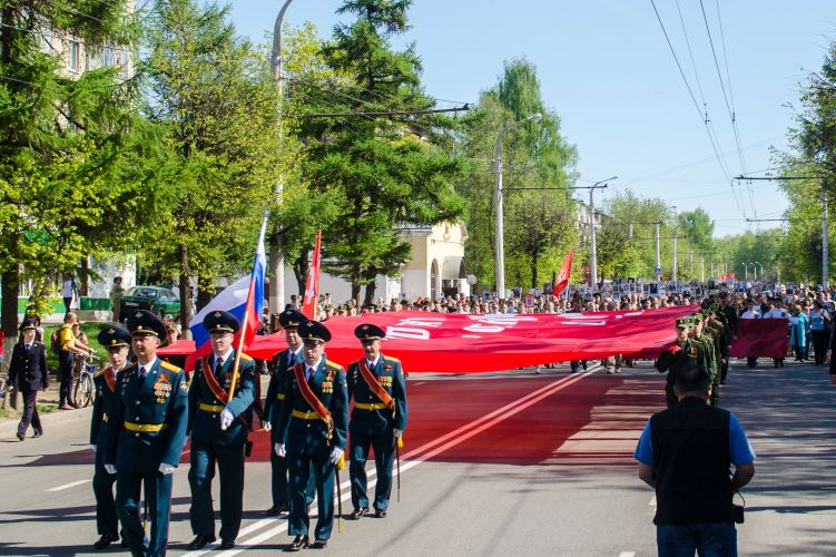 9 мая 2016 года шествие Кострома