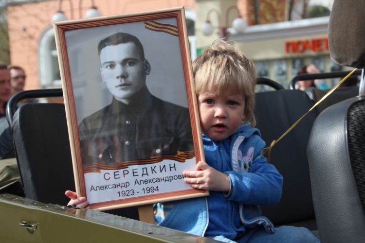 71 год Победы в Ангарске на фото Марины Минченко
