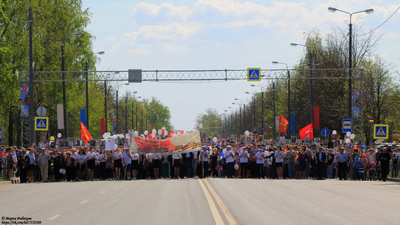 09.05.2016 г. Тосно "Бессмертный полк"