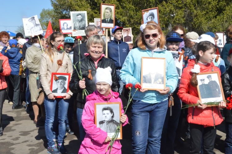 Бессмертный полк в 2017 г