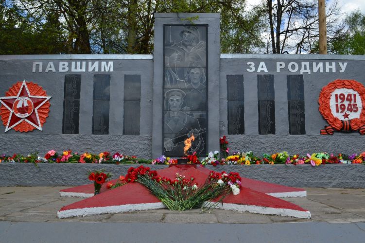 День Победы в посёлке Сазоново