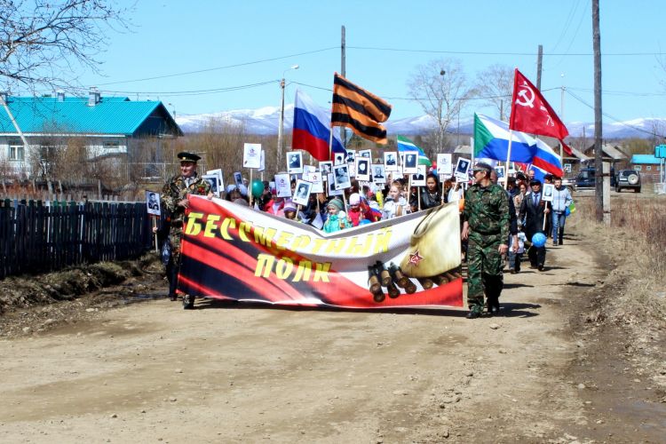 9 мая 2016 года Бессмертный полк прошел в Нижнетамбовском сельском поселении Комсомольского района Хабаровского края.