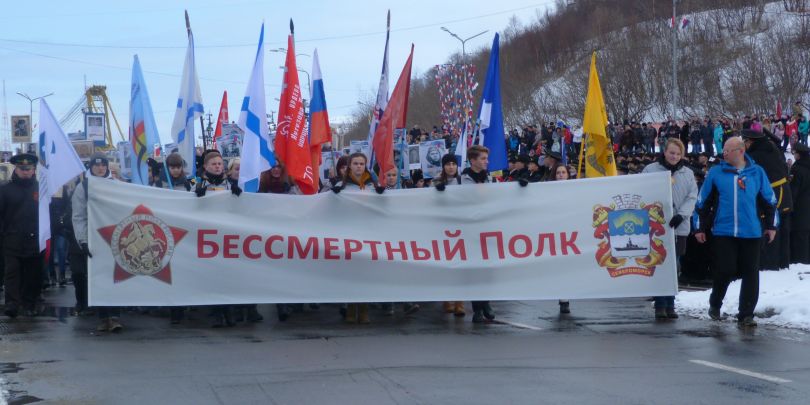 9 мая 2017 года Бессмертный полк в ЗАТО г. Североморск. Никто не забыт, ничто не забыто…