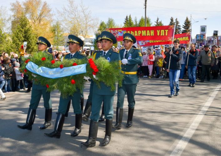 "Бессмертный полк-2017" г.Петропавловск, Казахстан