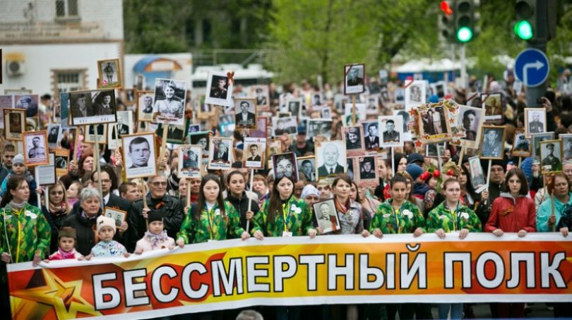 В Оренбурге на шествие вышли почти 40 тысяч человек