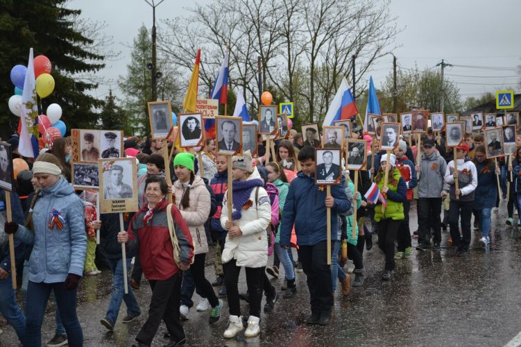 Бессмертный полк в г.Гороховце