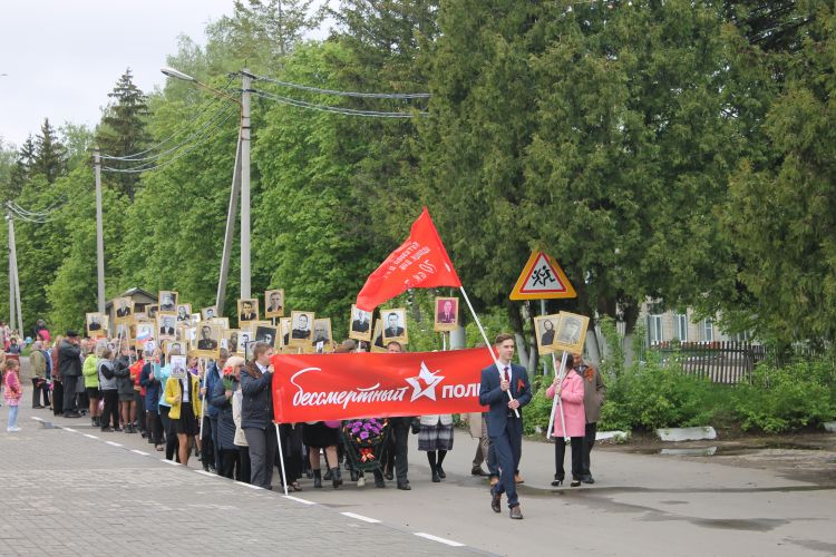 Бессмертный полк в с. Архангельское 9.05.2017.