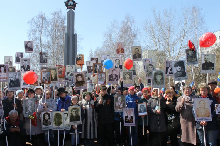 И вновь Бессмертный полк Сосновоборска выйдет на улицы города!