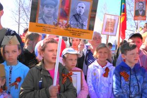 Бессмертный полк п.Билимбай 09.05.2022г.