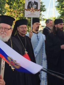 Первый "Бессмертный Полк" на острове Корфу 9.05.2018