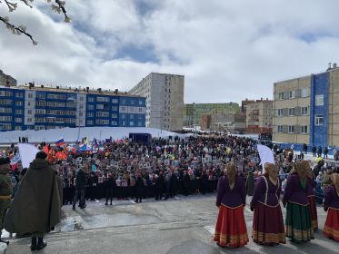 Бессмертный полк в Кайеркане