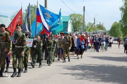 Крестный ход из Спас-Загорья в Оболенское