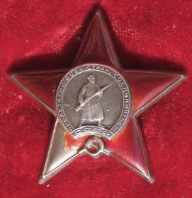орден "Красной звезды" № 264826