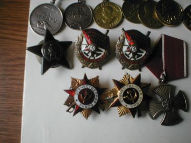 Орден Отечественной войны 1-й степени (2 ордена: №178987 и №518466)