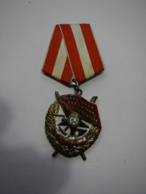 24.10.1942 г. награждён орденом «Красного Знамени».