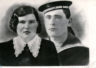 С женой (Лойко Надежда Федоровна)