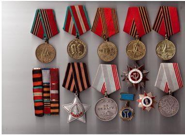 Ордена и медали, которые смогли сохранить