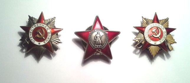 Ордена Отечественной войны 1-й и 2-й степени, Орден Красной Звезды