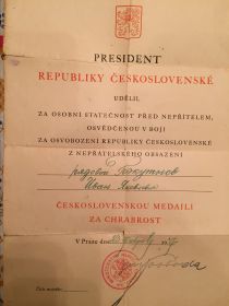 Президент Чехословакии